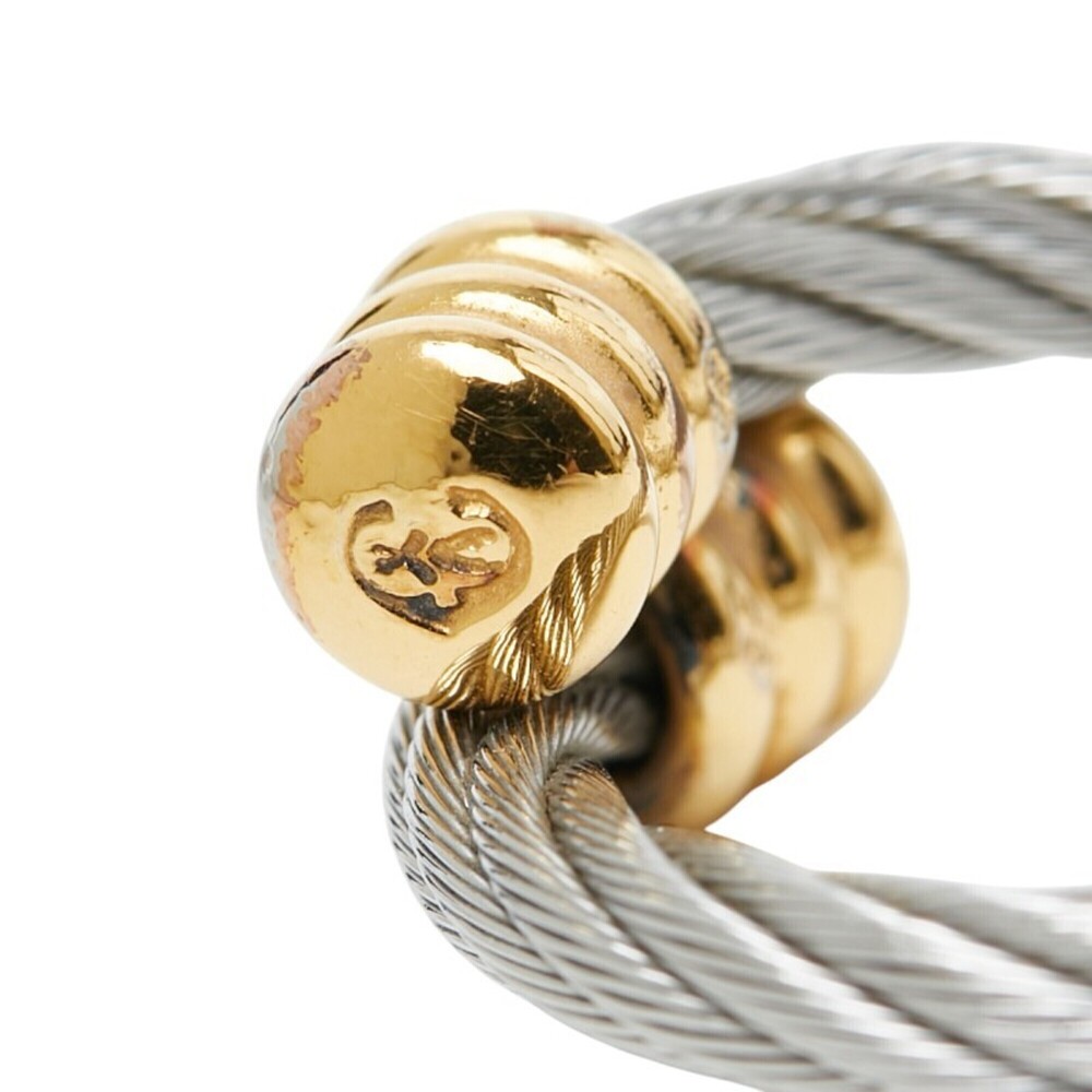 Philippe Charriol CHARRIOL Celtic Wire Ring, Silver, Gold, Stainless Steel Pl... - Picture 7 of 7